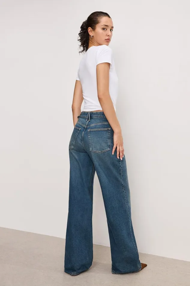 Women GOOD AMERICAN Jeans GOOD EASE RELAXEDJEANS Indigo738