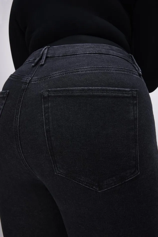 Women GOOD AMERICAN Jeans GOOD LEGSSKINNY Black184
