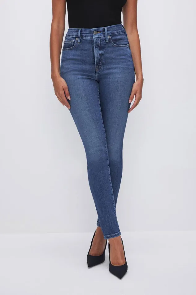 Women GOOD AMERICAN Jeans GOOD WAIST LIGHT COMPRESSIONJEANS Indigo312