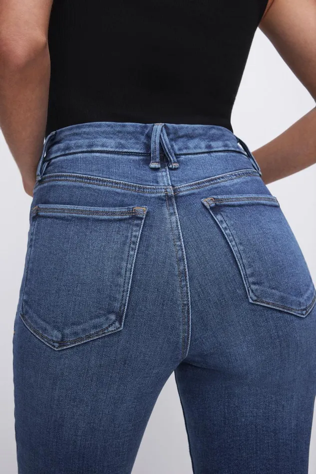 Women GOOD AMERICAN Jeans GOOD WAIST LIGHT COMPRESSIONJEANS Indigo312