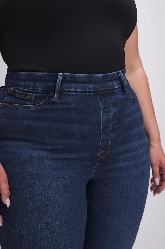 Women GOOD AMERICAN Jeans POWER STRETCH PULLON SKINNYJEANS Indigo491