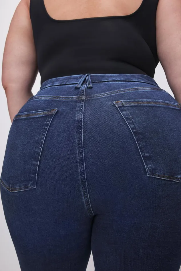 Women GOOD AMERICAN Jeans POWER STRETCH PULLON SKINNYJEANS Indigo491