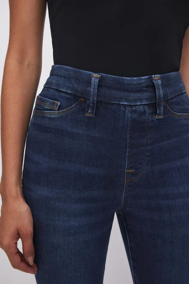 Women GOOD AMERICAN Jeans POWER STRETCH PULLON SKINNYJEANS Indigo491