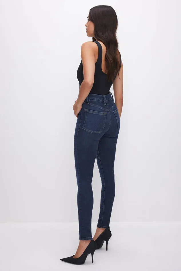 Women GOOD AMERICAN Jeans POWER STRETCH PULLON SKINNYJEANS Indigo491