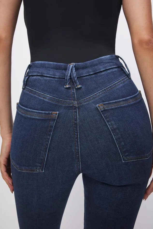 Women GOOD AMERICAN Jeans POWER STRETCH PULLON SKINNYJEANS Indigo491