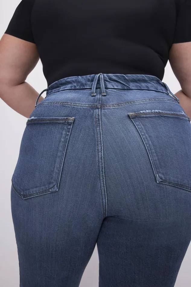 Women GOOD AMERICAN Jeans SOFTTECH GOOD BOY STRAIGHTJEANS Indigo540