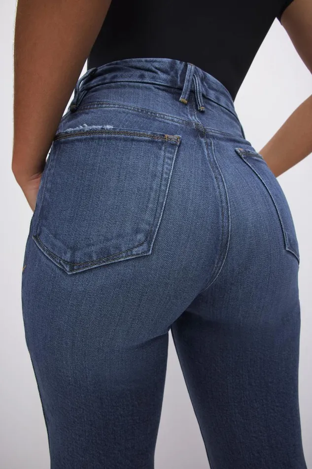 Women GOOD AMERICAN Jeans SOFTTECH GOOD BOY STRAIGHTJEANS Indigo540