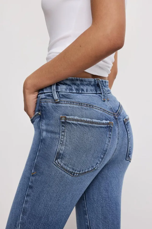 Women GOOD AMERICAN Jeans SOFTTECH GOOD LEGS FLAREJEANS Indigo513