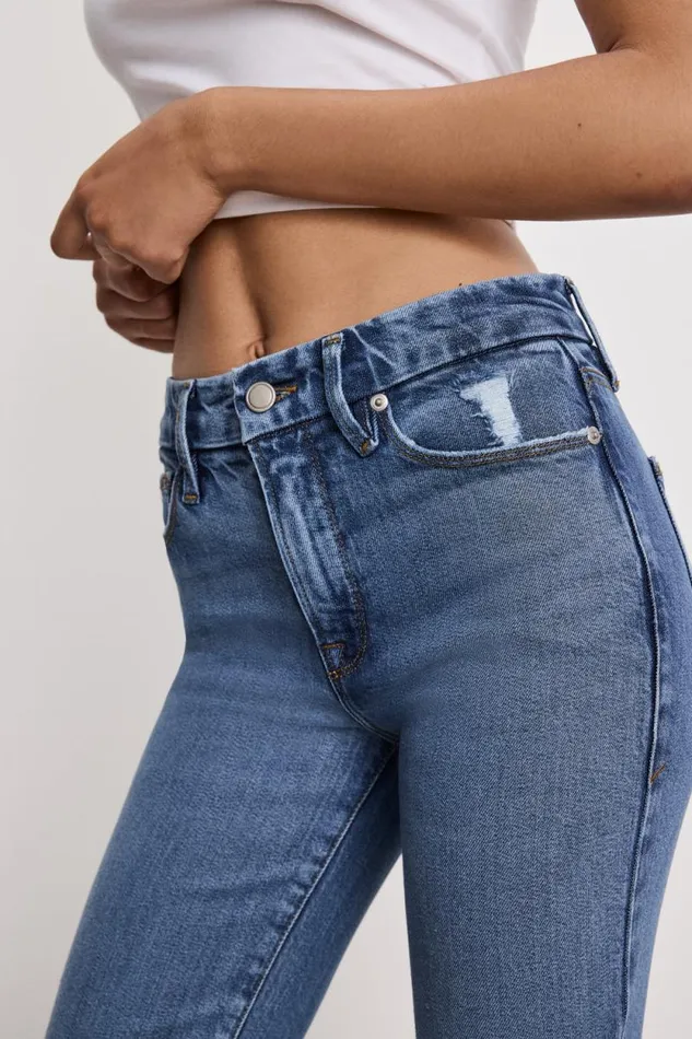 Women GOOD AMERICAN Jeans SOFTTECH GOOD LEGS FLAREJEANS Indigo513