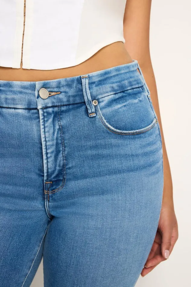 Women GOOD AMERICAN Jeans SOFTTECH GOOD LEGS STRAIGHTJEANS Indigo514