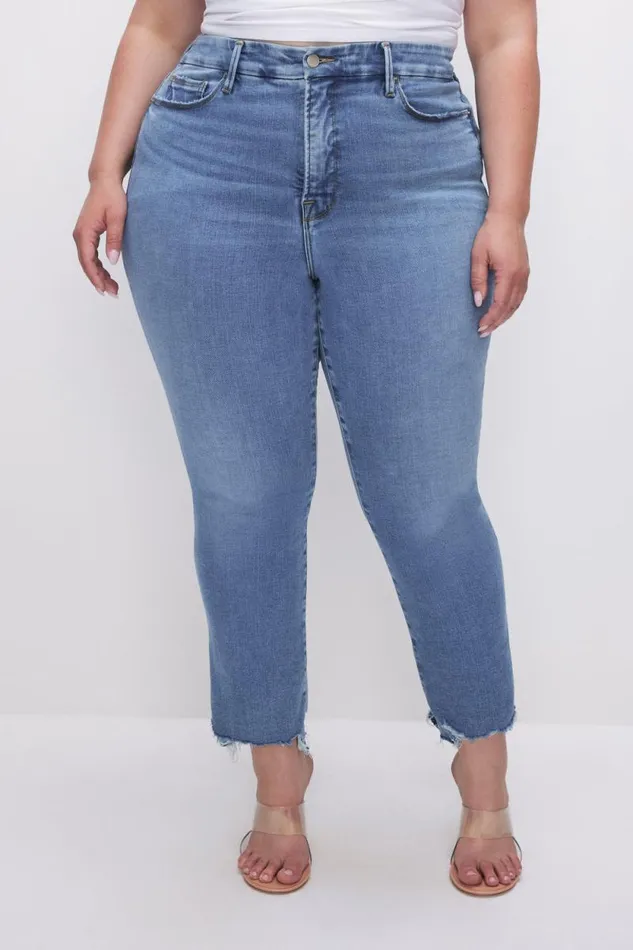 Women GOOD AMERICAN Jeans SOFTTECH GOOD LEGS STRAIGHTJEANS Indigo514