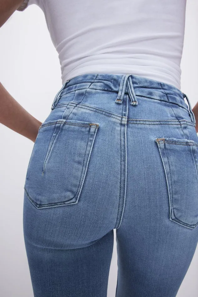 Women GOOD AMERICAN Jeans SOFTTECH GOOD LEGS STRAIGHTJEANS Indigo514