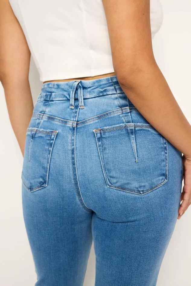 Women GOOD AMERICAN Jeans SOFTTECH GOOD LEGS STRAIGHTJEANS Indigo514