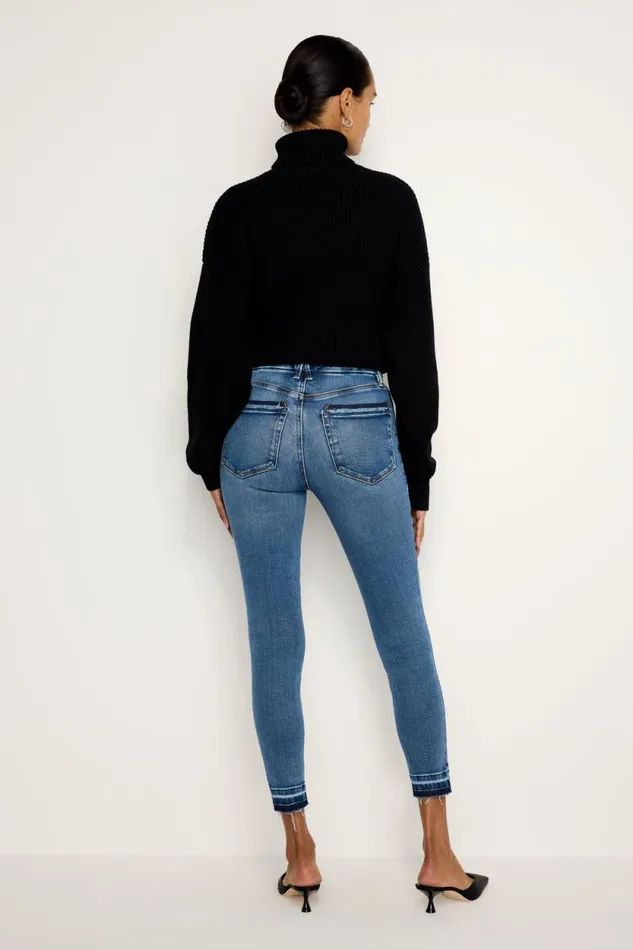 Women GOOD AMERICAN Jeans SOFTTECH GOOD WAIST SKINNY CROPPEDJEANS Indigo699