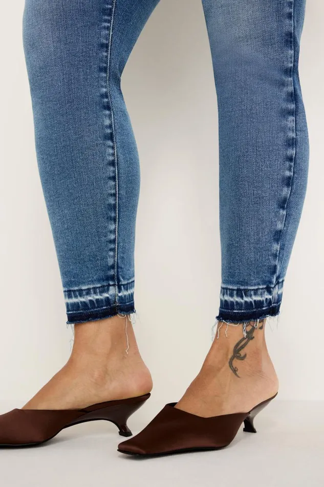Women GOOD AMERICAN Jeans SOFTTECH GOOD WAIST SKINNY CROPPEDJEANS Indigo699