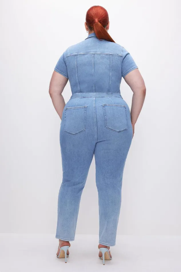 Women GOOD AMERICAN Jumpsuits FIT FOR SUCCESSJUMPSUIT Blue274