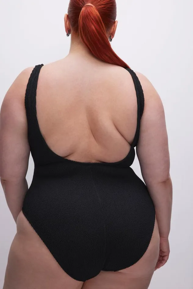 Women GOOD AMERICAN Swim ALWAYS FITS MODERN TANKSWIMSUIT Black001