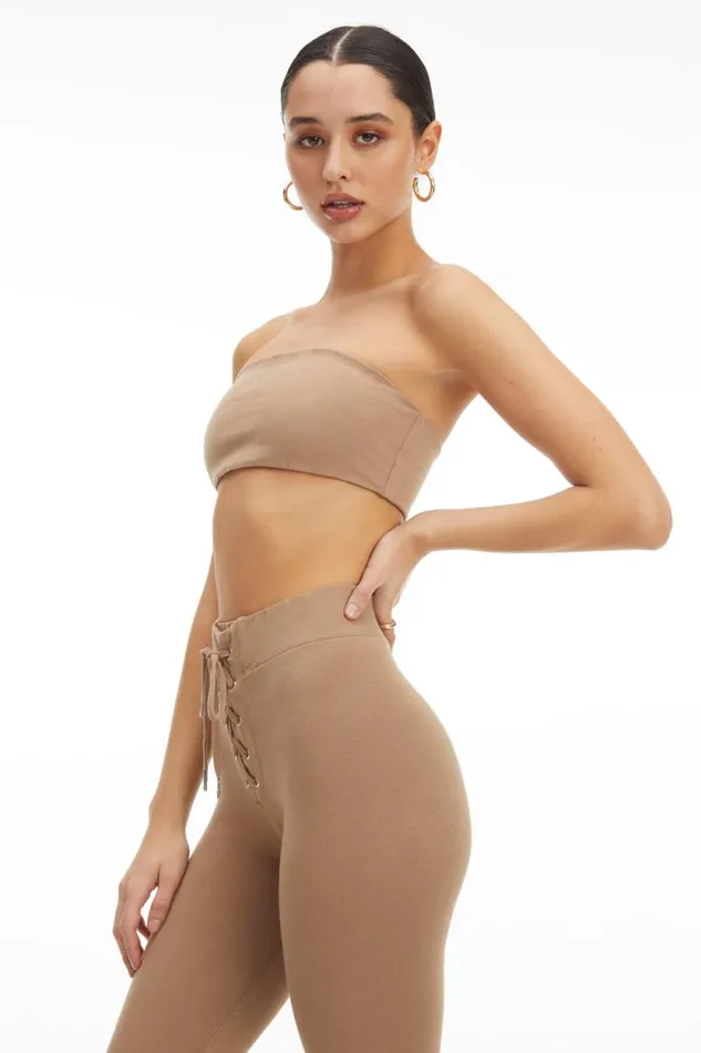 Women GOOD AMERICAN Tops ESSENTIALBANDEAU Putty001