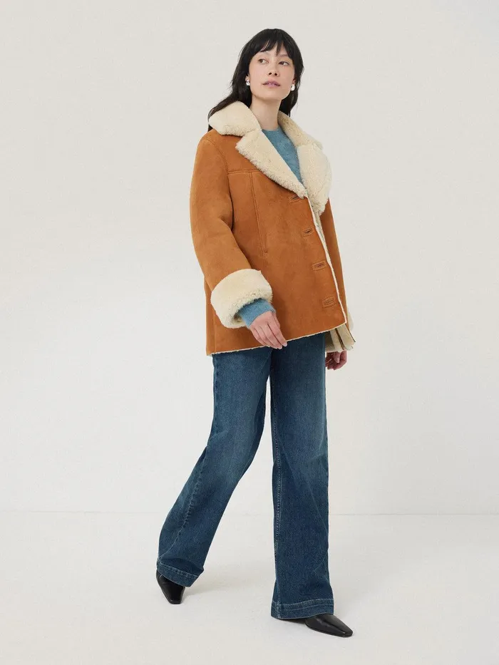 Women Halo Cashmere Jumper Blue Jigsaw Knitwear and Cashmere