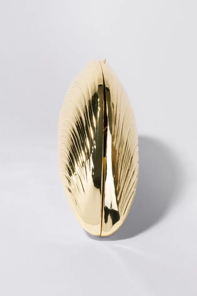 Women Handbags Jonathan Simkhai Bridget Metal Shell Clutch