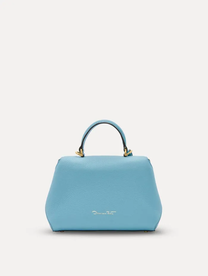 Women Handbags Oscar De La Renta The Mini Poppy Light Blue Women Handbags Oscar De La Renta The Mini Poppy Light Blue