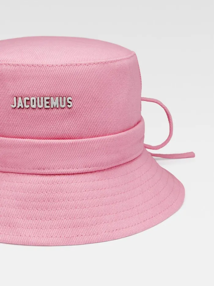 Women Hats JACQUEMUS The Gadjo Bucket Hat Light Pink