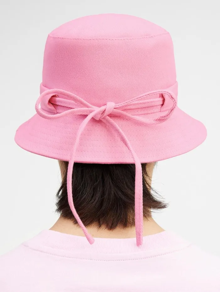 Women Hats JACQUEMUS The Gadjo Bucket Hat Light Pink