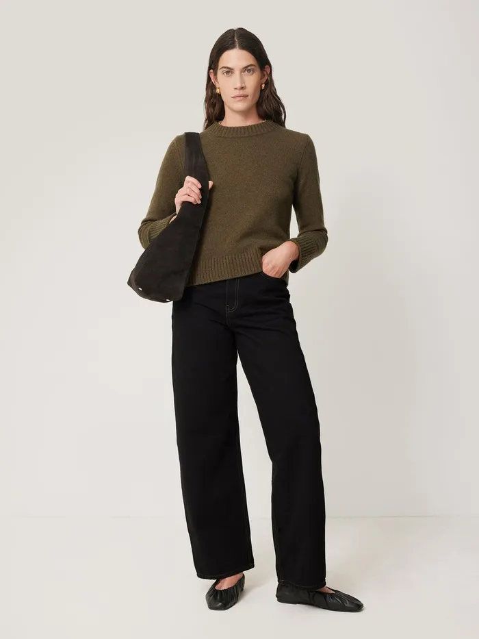 Women Heckfield Suede Tote Chocolate Jigsaw Bags