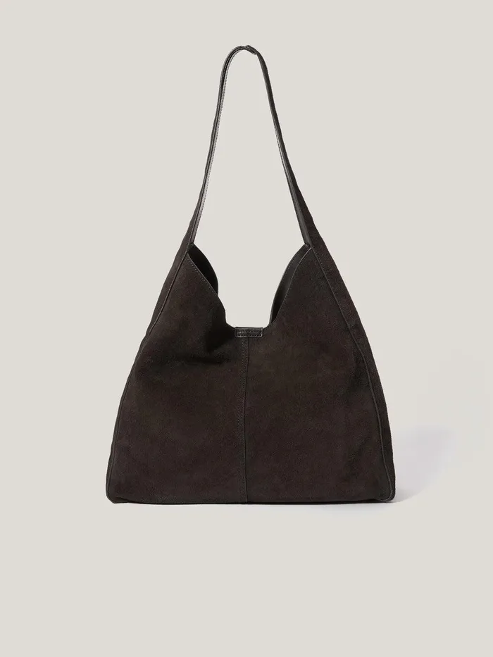 Women Heckfield Suede Tote Chocolate Jigsaw Bags