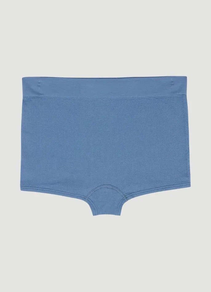 Women High Waist Ribbed Boyshort 3Pack Multi RBX Active Intimates