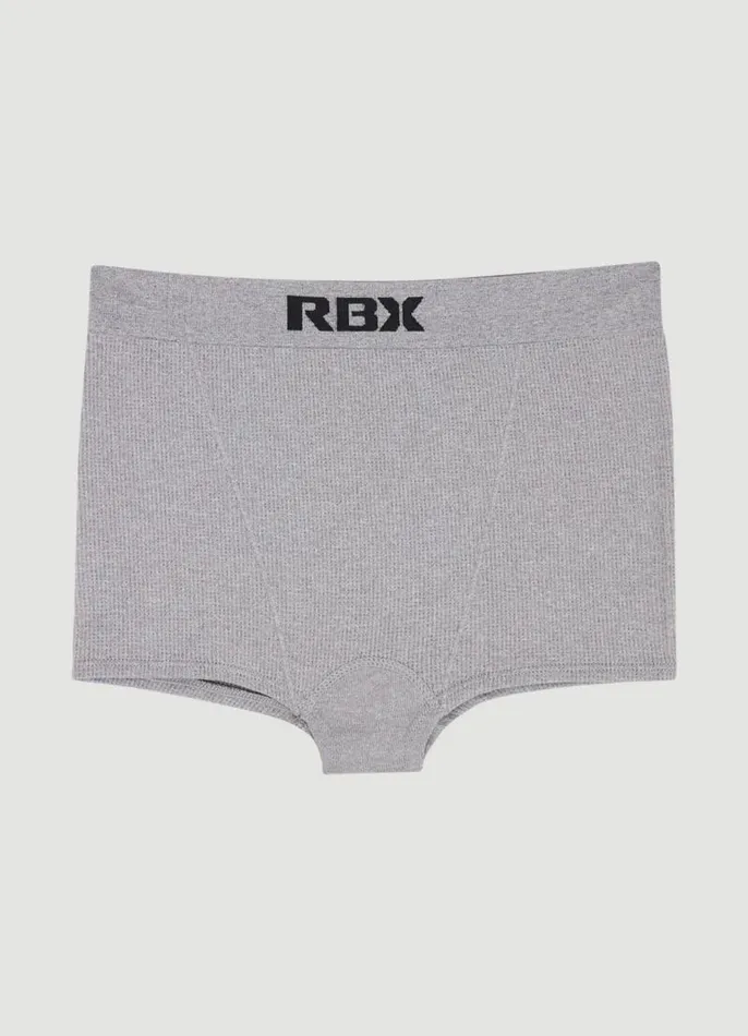 Women High Waist Ribbed Boyshort 3Pack Multi RBX Active Intimates