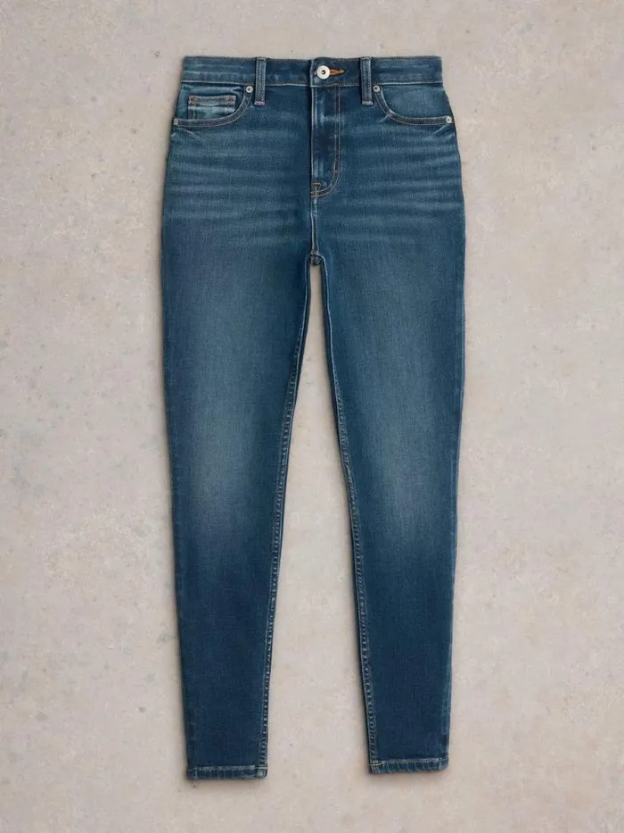 Women Holly Skinny Jean Mid Denim White Stuff Jeans