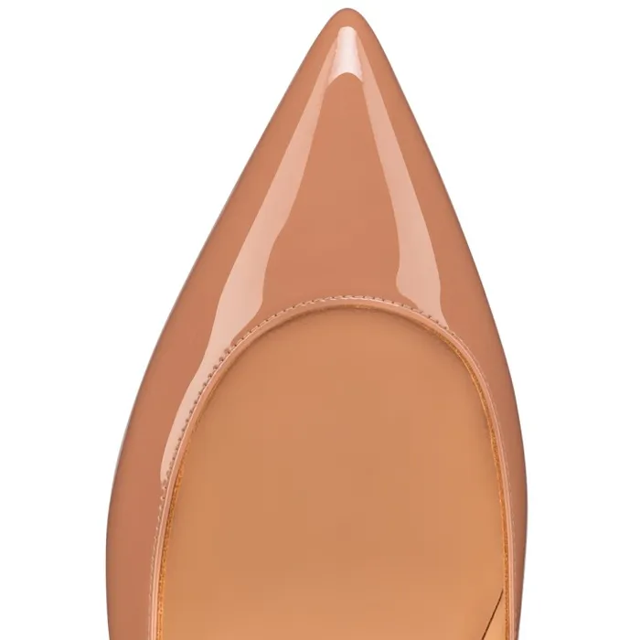 Women Hot Chickita Ballerinas 8211 Patent Calf Leather 8211 Blush Christian Louboutin Flats and Loafers