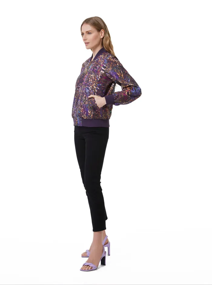 Women Jackets Robert Graham MEREDITH REVERSIBLE BOMBER Multi
