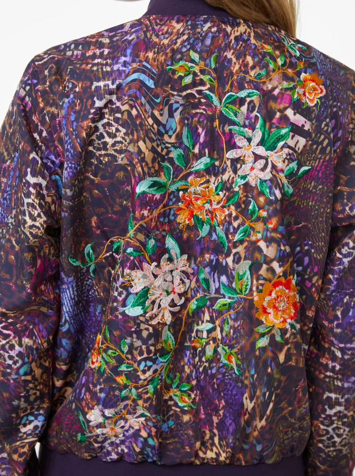 Women Jackets Robert Graham MEREDITH REVERSIBLE BOMBER Multi