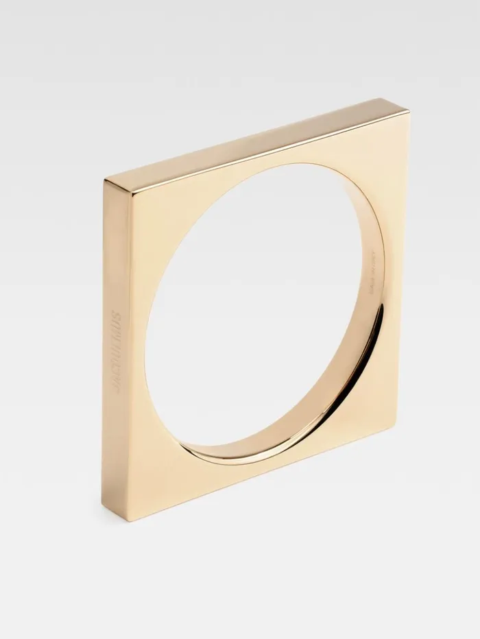 Women Jewellery JACQUEMUS The Carr Bracelet Light Gold Women Jewellery JACQUEMUS The Carr Bracelet Light Gold