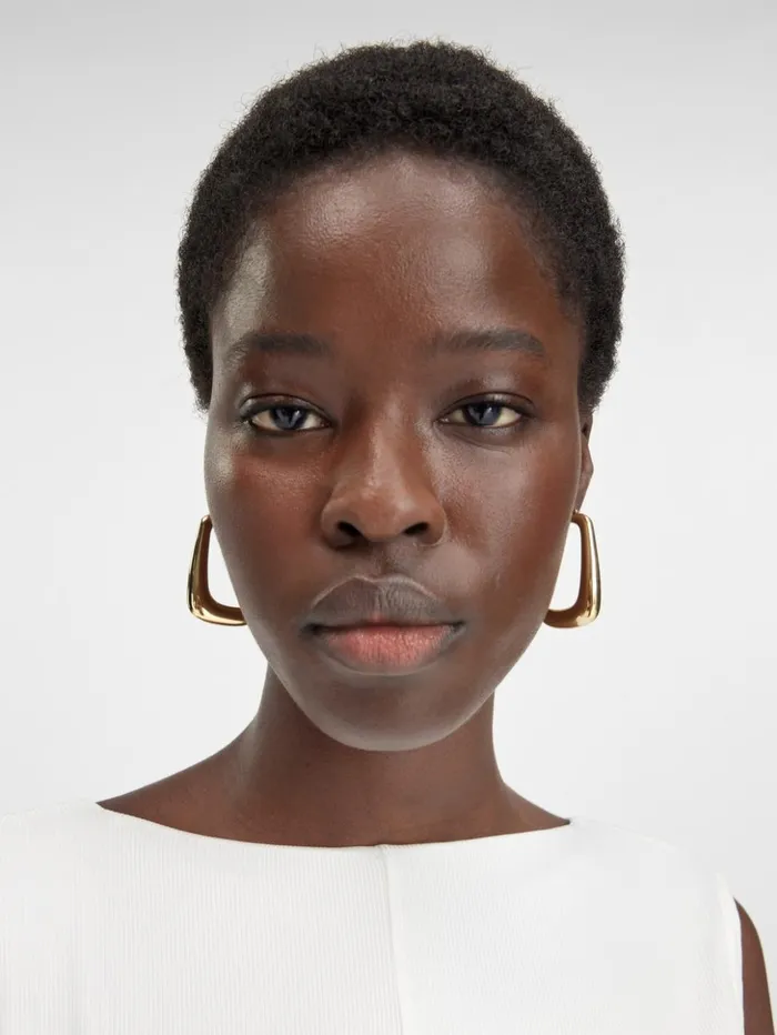 Women Jewellery JACQUEMUS The Ovalo Earrings Light Gold Women Jewellery JACQUEMUS The Ovalo Earrings Light Gold