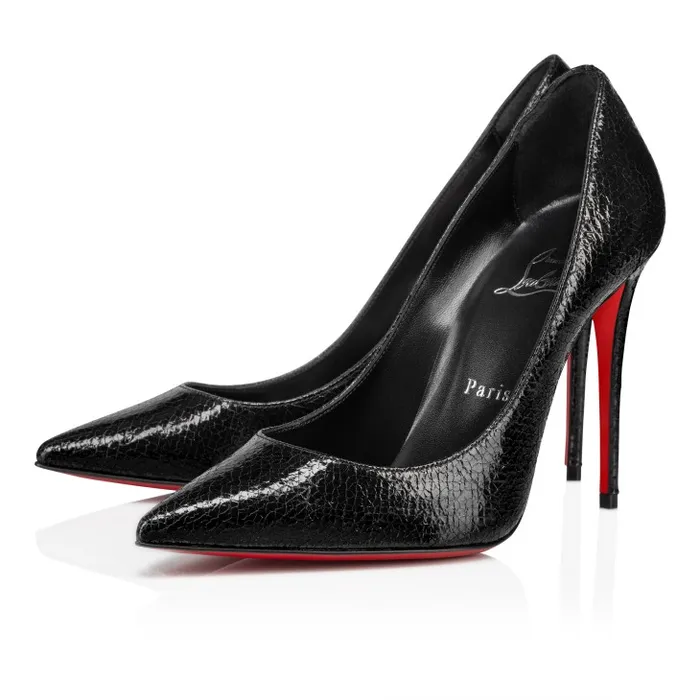 Women Kate 100 Mm Pumps 8211 Star Specchio Leather 8211 Black Christian Louboutin Pumps Women Kate 100 Mm Pumps 8211 Star Specchio Leather 8211 Black Christian Louboutin Pumps