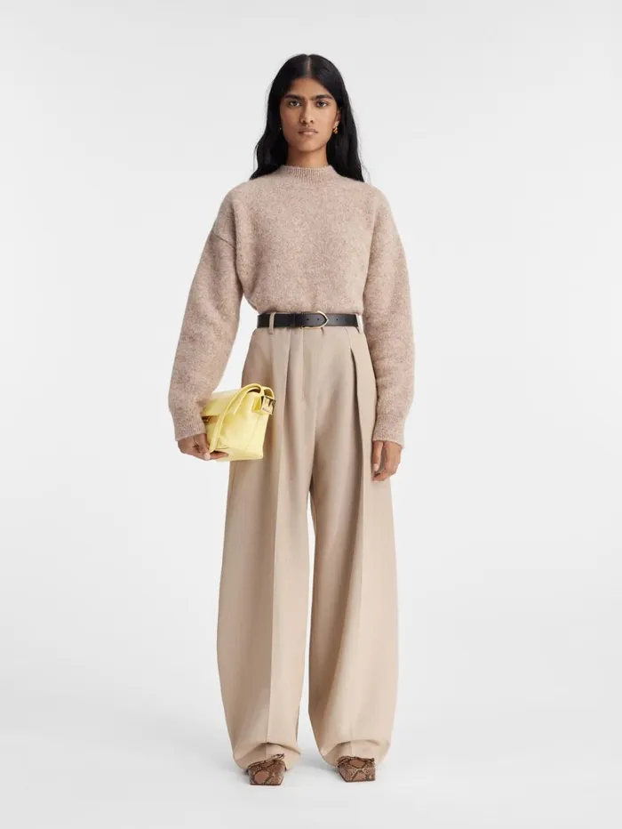 Women Knits JACQUEMUS The Jacquemus Knit Beige