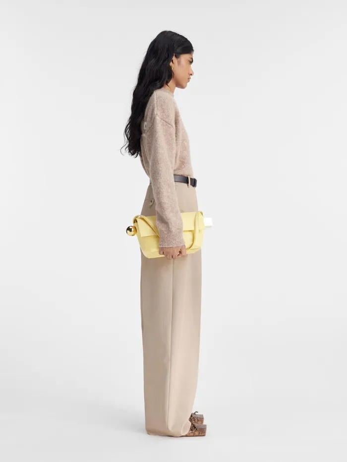 Women Knits JACQUEMUS The Jacquemus Knit Beige Women Knits JACQUEMUS The Jacquemus Knit Beige