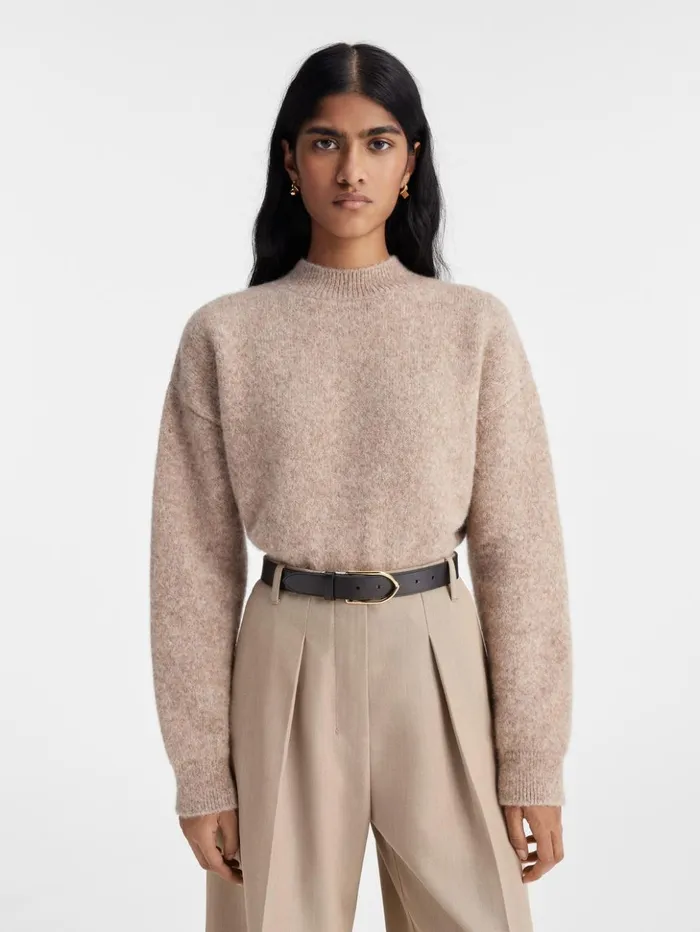 Women Knits JACQUEMUS The Jacquemus Knit Beige Women Knits JACQUEMUS The Jacquemus Knit Beige