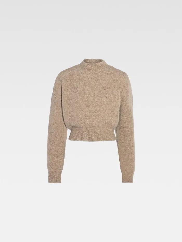 Women Knits JACQUEMUS The Jacquemus Knit Beige Women Knits JACQUEMUS The Jacquemus Knit Beige