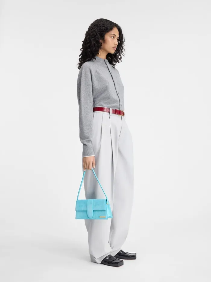 Women Knits JACQUEMUS The Pitatto Cardigan Grey