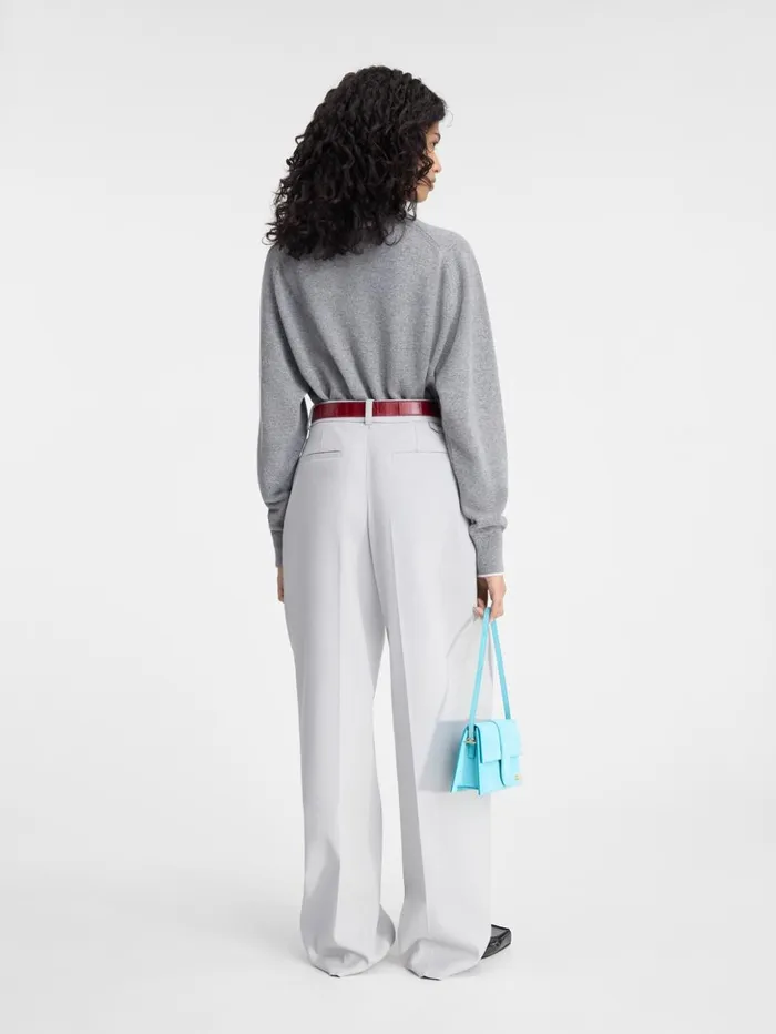 Women Knits JACQUEMUS The Pitatto Cardigan Grey