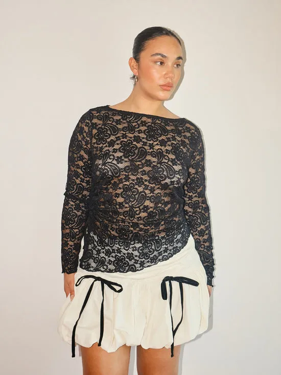 Women Lisa Says Gah Jo Lace Top Ll Tops
