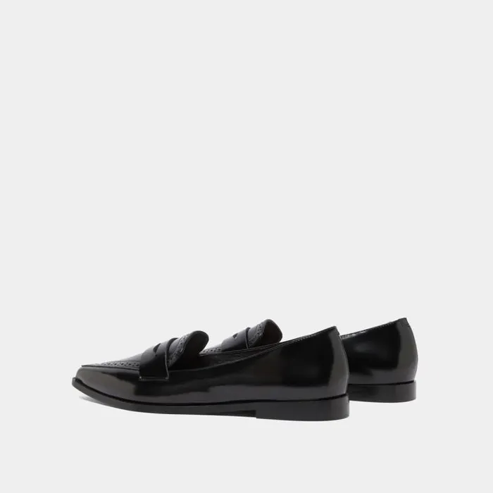 Women Loafers With Pointed Toes Black JONAK Loafers