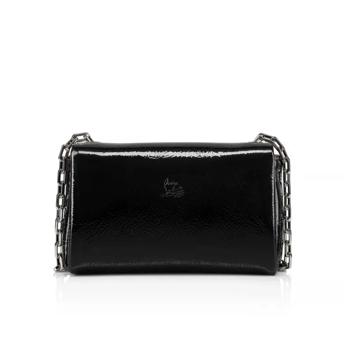 Women Loubi54 Crossbody Bag 8211 Vog Patent Leather 8211 Black Christian Louboutin Mini Bags