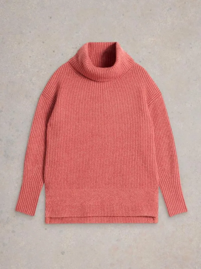 Women LOVELY RIBBED JUMPER Dusty Pink White Stuff Knitwear Women LOVELY RIBBED JUMPER Dusty Pink White Stuff Knitwear