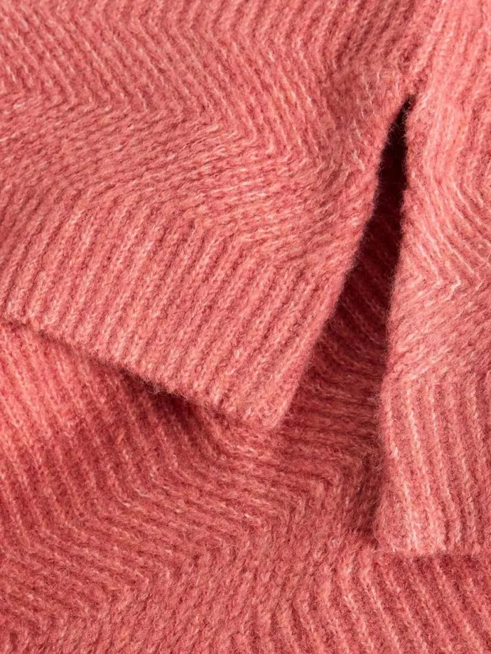 Women LOVELY RIBBED JUMPER Dusty Pink White Stuff Knitwear Women LOVELY RIBBED JUMPER Dusty Pink White Stuff Knitwear