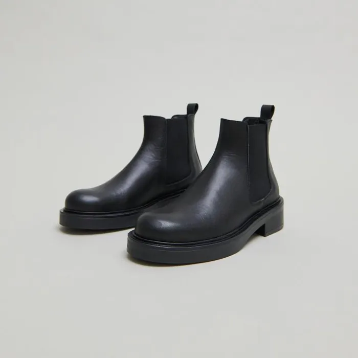 Women Lowboots With Elastics Black JONAK Ankle Boots Lowboots